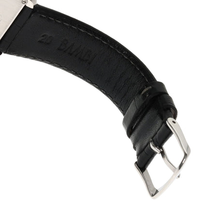 CARTIER Tank solo LM Watches W1018355 Stainless Steel/Leather mens