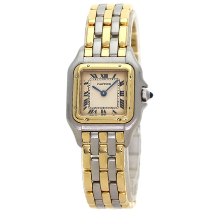 CARTIER PANTHERE SM 3 row Watches W25029B8 Stainless Steel/SSxK18YG Ladies