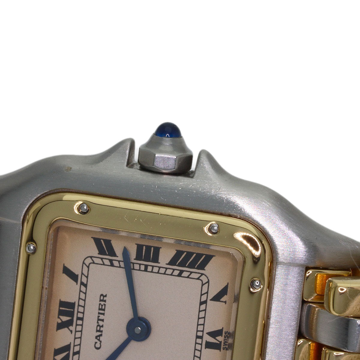 CARTIER PANTHERE SM 3 row Watches W25029B8 Stainless Steel/SSxK18YG Ladies