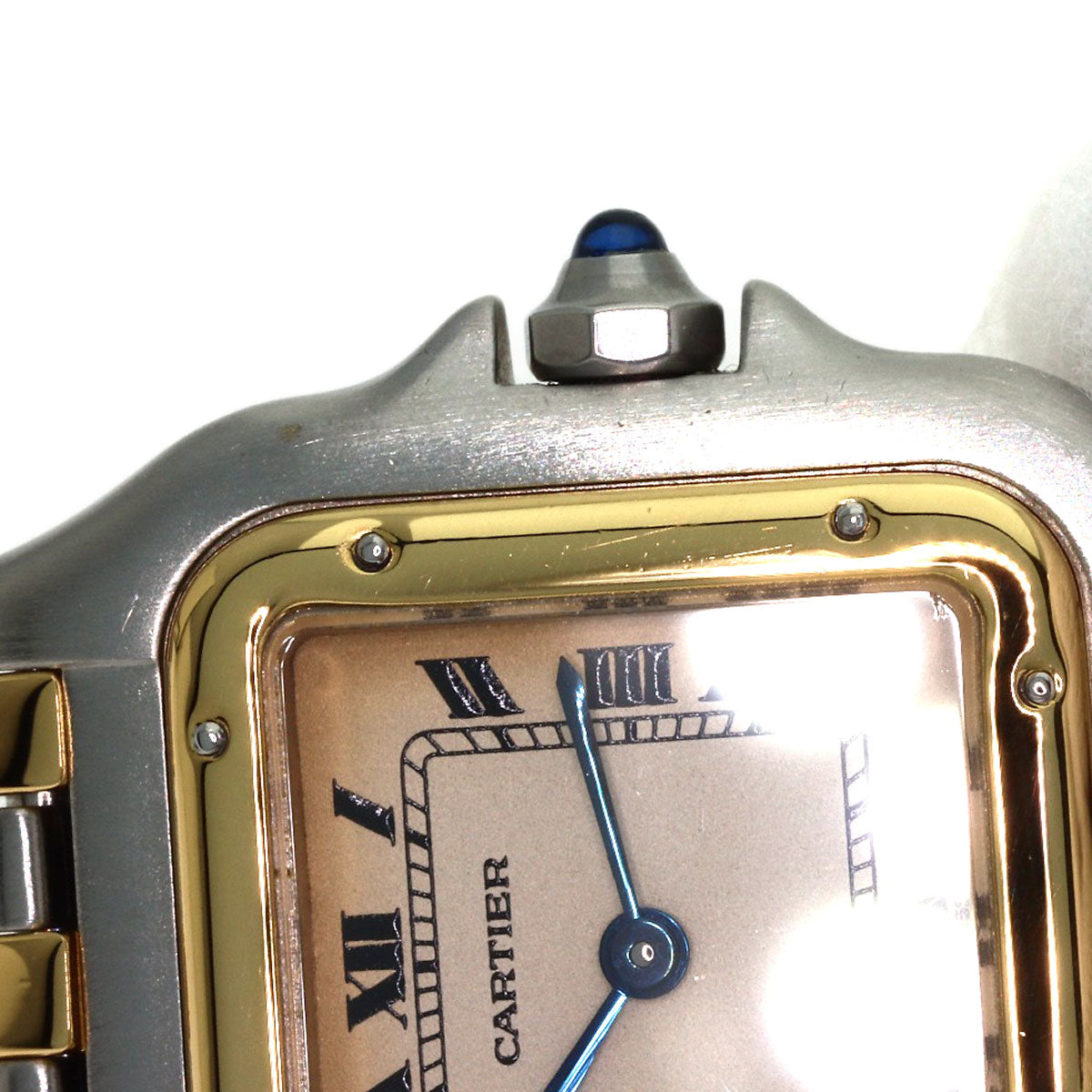 CARTIER PANTHERE SM 3 row Watches W25029B8 Stainless Steel/SSxK18YG Ladies