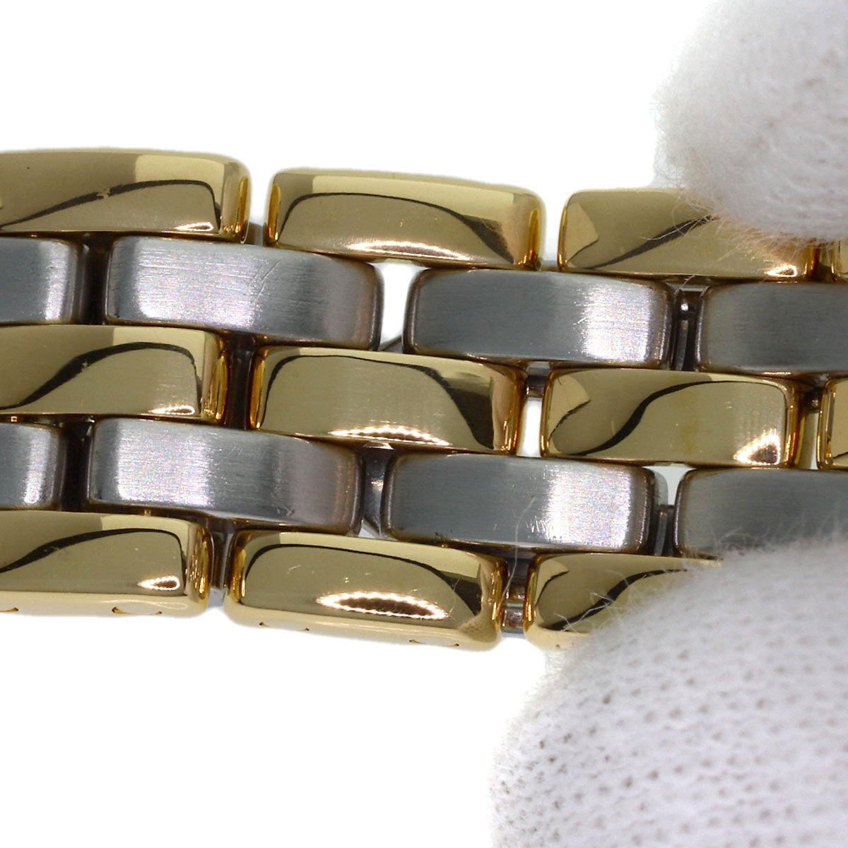 CARTIER PANTHERE SM 3 row Watches W25029B8 Stainless Steel/SSxK18YG Ladies