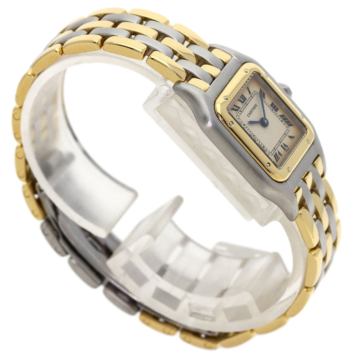 CARTIER PANTHERE SM 3 row Watches W25029B8 Stainless Steel/SSxK18YG Ladies
