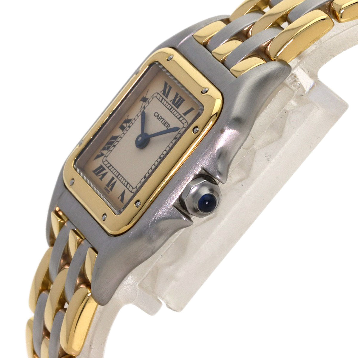 CARTIER PANTHERE SM 3 row Watches W25029B8 Stainless Steel/SSxK18YG Ladies