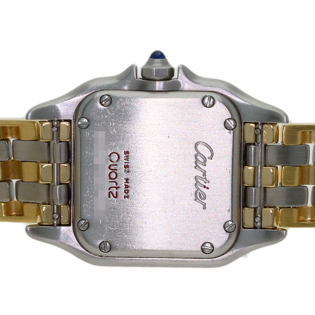 CARTIER PANTHERE SM 3 row Watches W25029B8 Stainless Steel/SSxK18YG Ladies