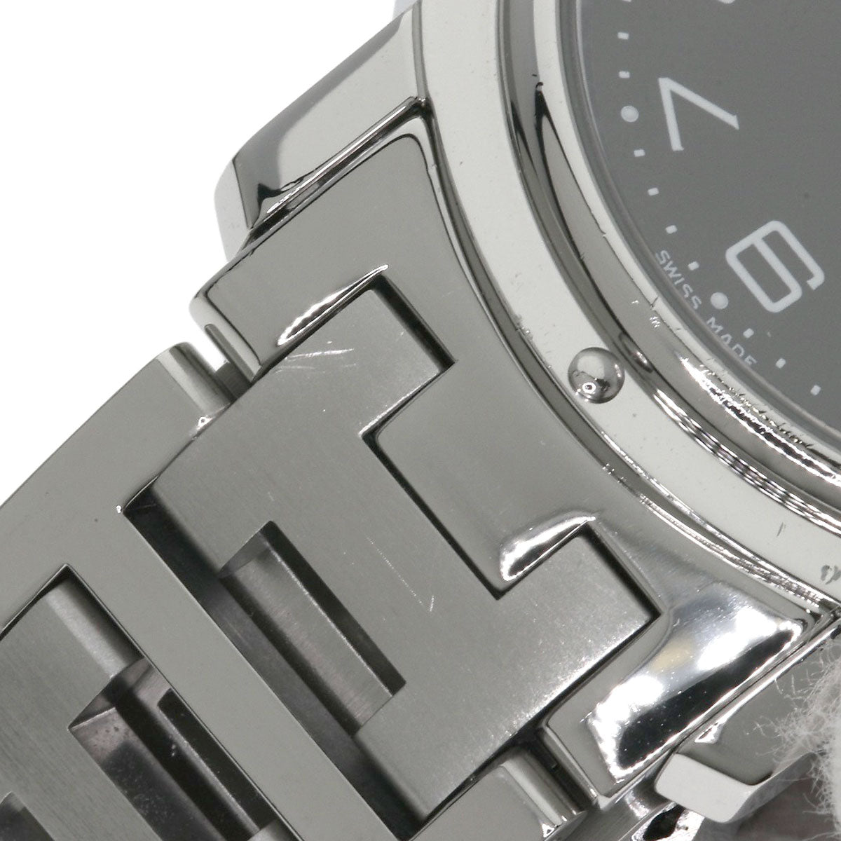 HERMES Clipper Watches CL6.710 Stainless Steel/Stainless Steel mens