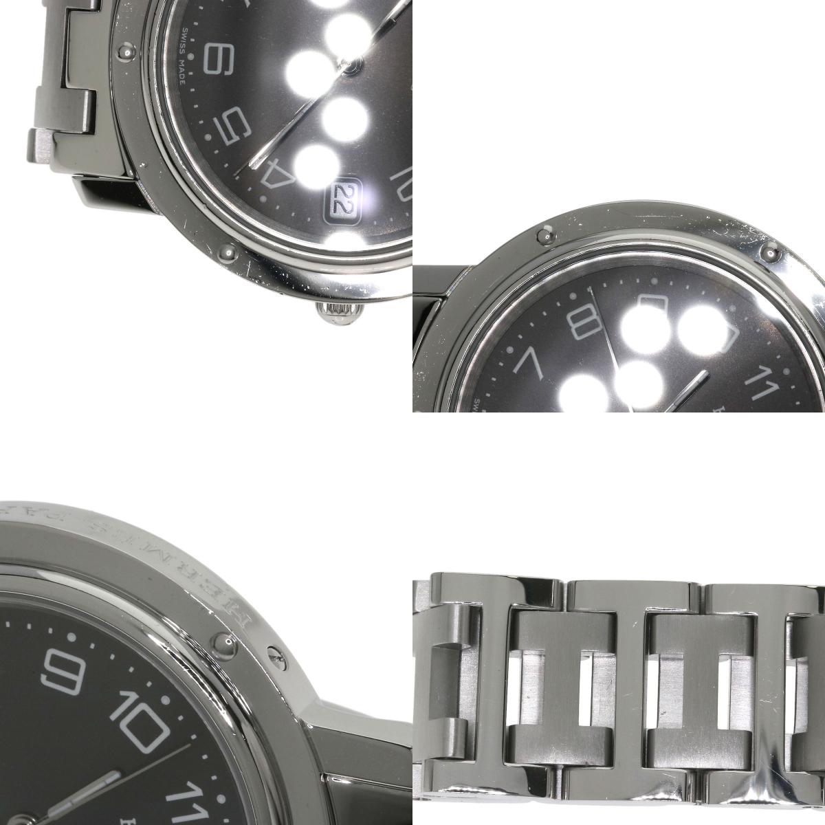 HERMES Clipper Watches CL6.710 Stainless Steel/Stainless Steel mens