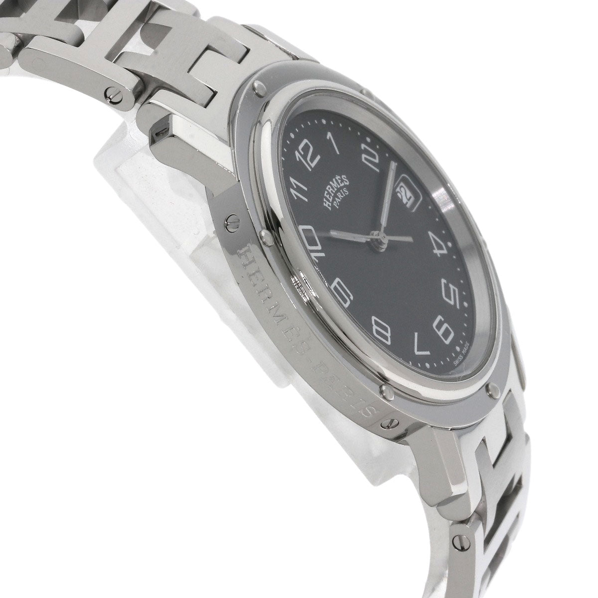 HERMES Clipper Watches CL6.710 Stainless Steel/Stainless Steel mens