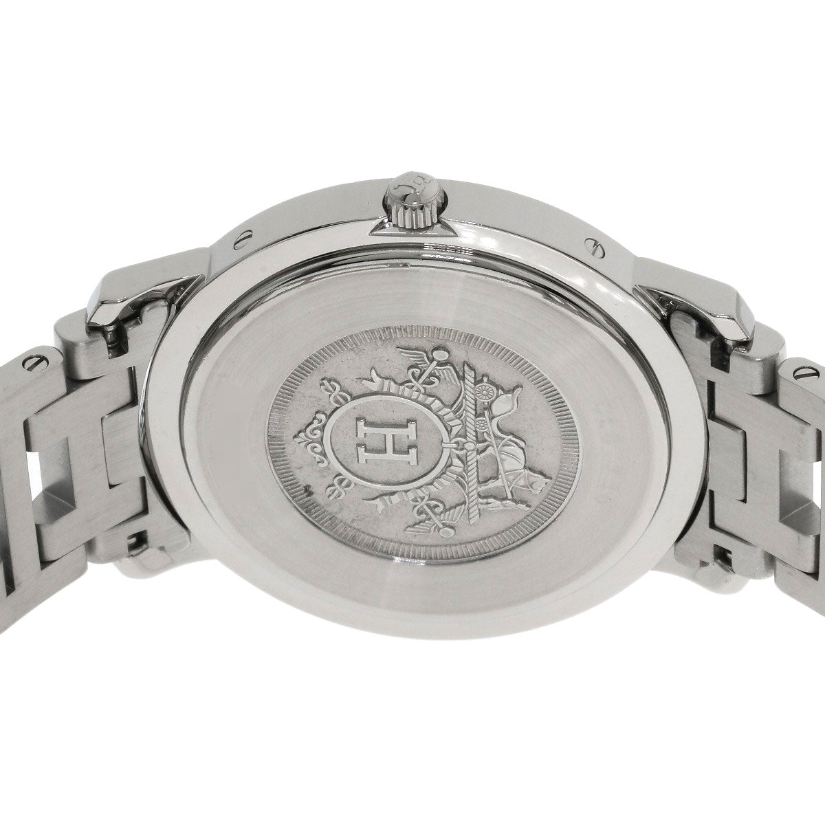 HERMES Clipper Watches CL6.710 Stainless Steel/Stainless Steel mens