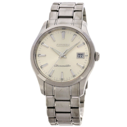 CITIZEN Round Face Perpetual Calendar Watches CTQ57-0952 A660-T006892 Titanium/Titanium mens