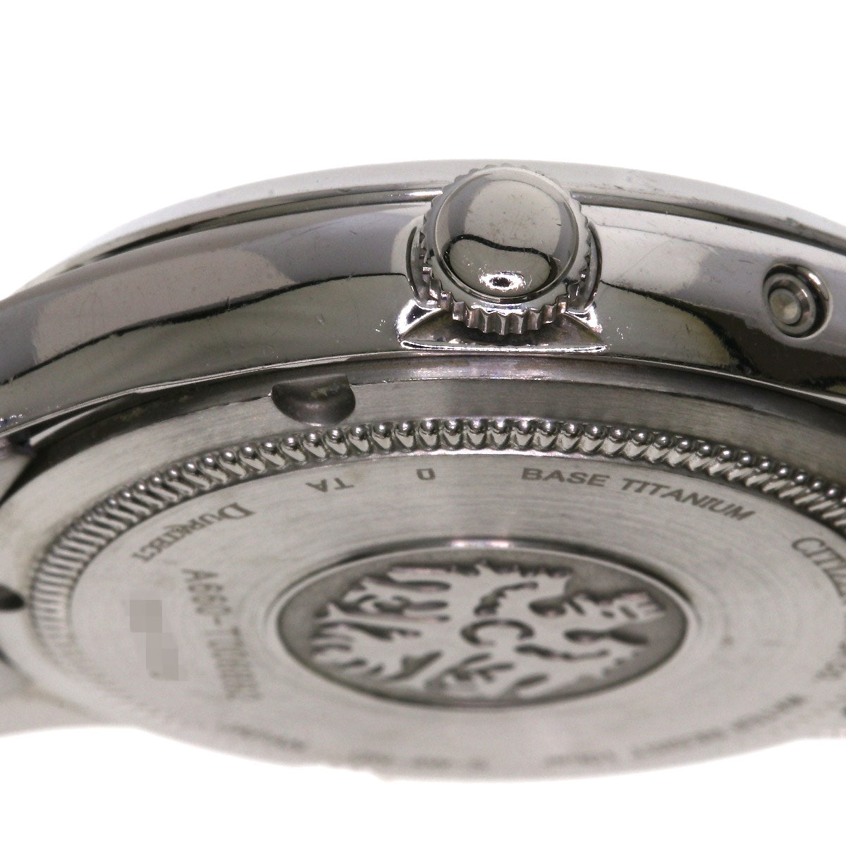CITIZEN Round Face Perpetual Calendar Watches CTQ57-0952 A660-T006892 Titanium/Titanium mens