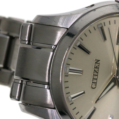 CITIZEN Round Face Perpetual Calendar Watches CTQ57-0952 A660-T006892 Titanium/Titanium mens
