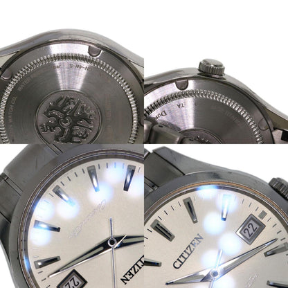 CITIZEN Round Face Perpetual Calendar Watches CTQ57-0952 A660-T006892 Titanium/Titanium mens