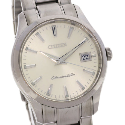CITIZEN Round Face Perpetual Calendar Watches CTQ57-0952 A660-T006892 Titanium/Titanium mens