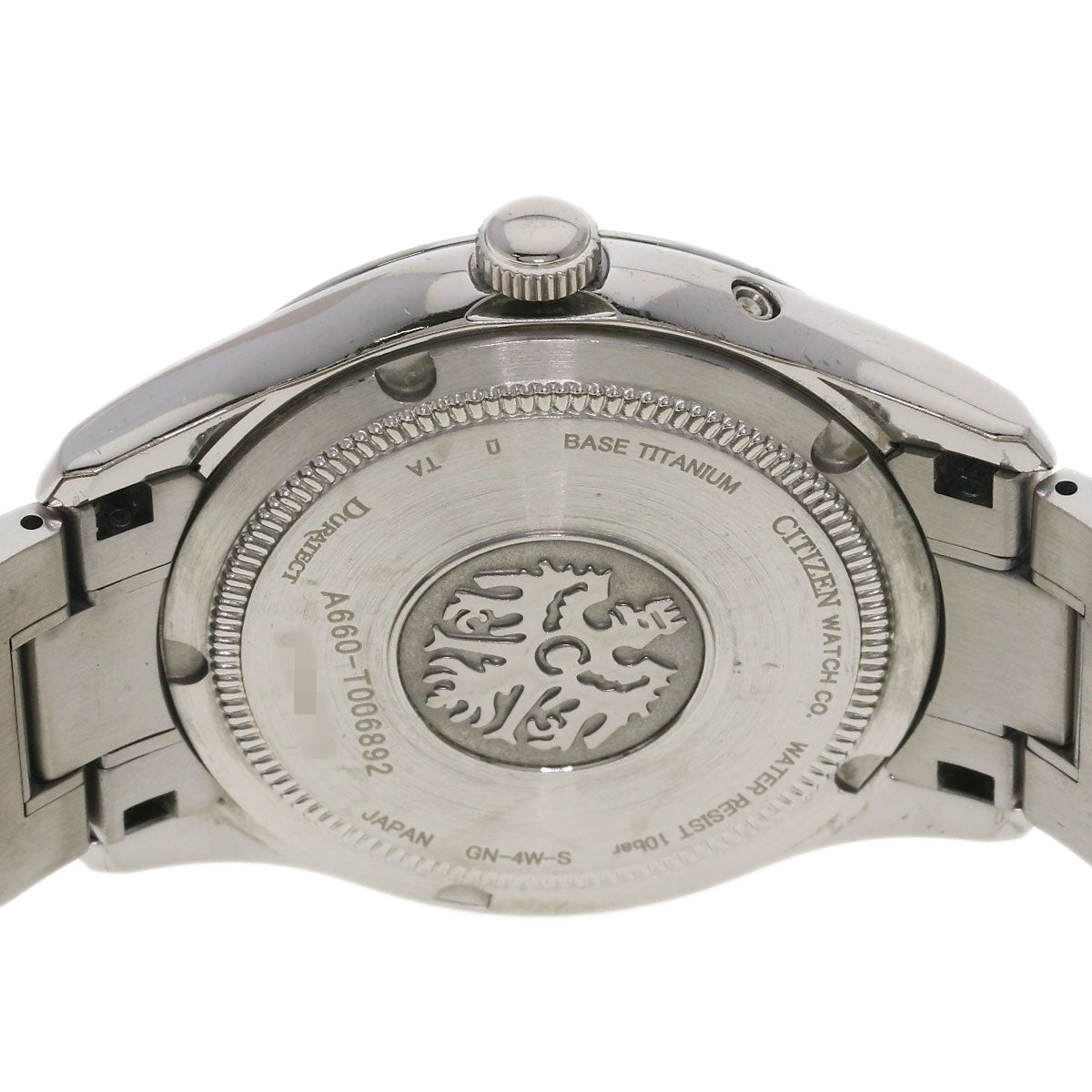 CITIZEN Round Face Perpetual Calendar Watches CTQ57-0952 A660-T006892 Titanium/Titanium mens