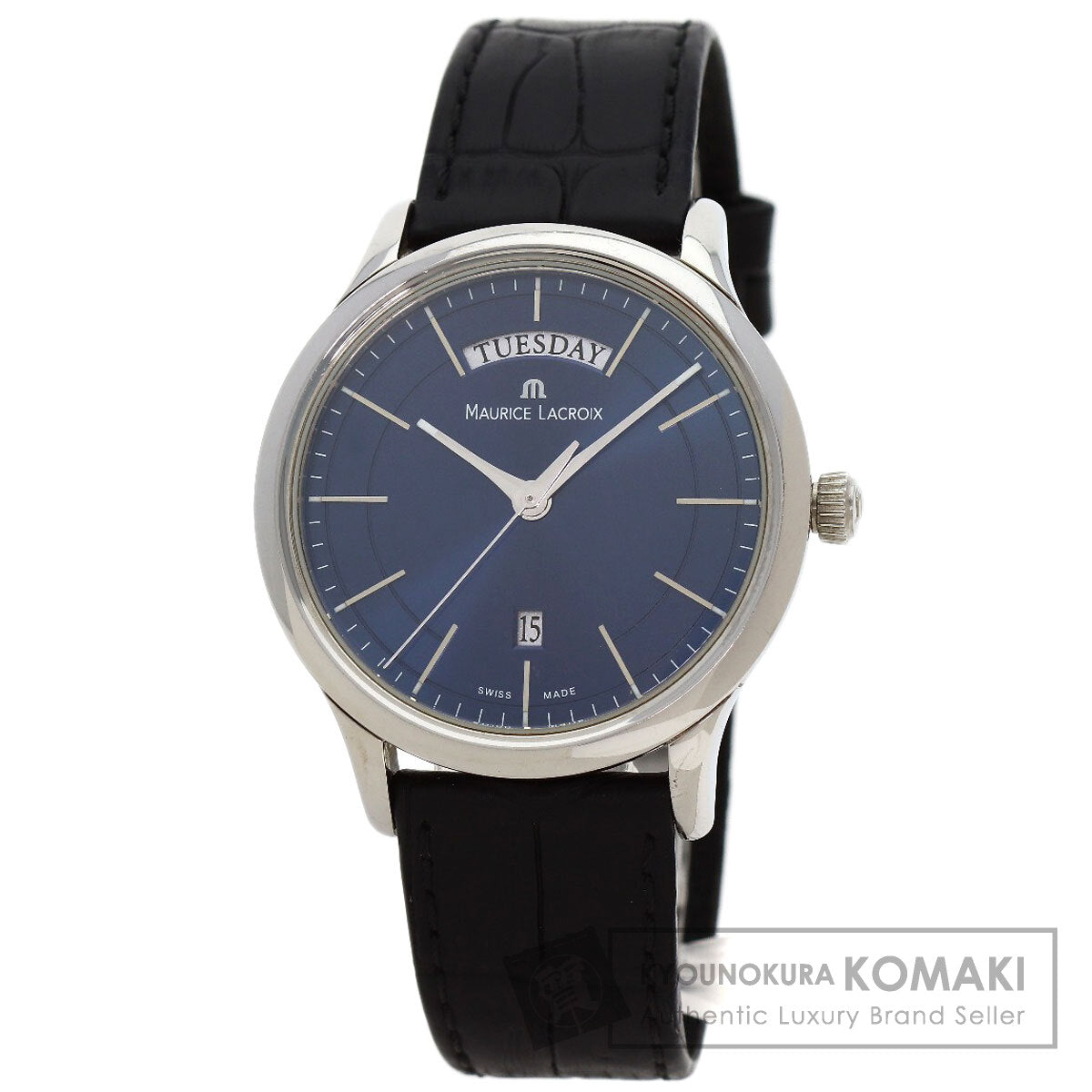 MAURICE LACROIX Les Classics Watches Stainless Steel/Leather mens