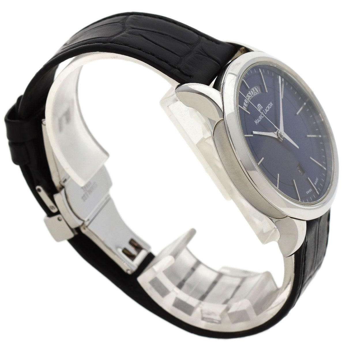 MAURICE LACROIX Les Classics Watches Stainless Steel/Leather mens