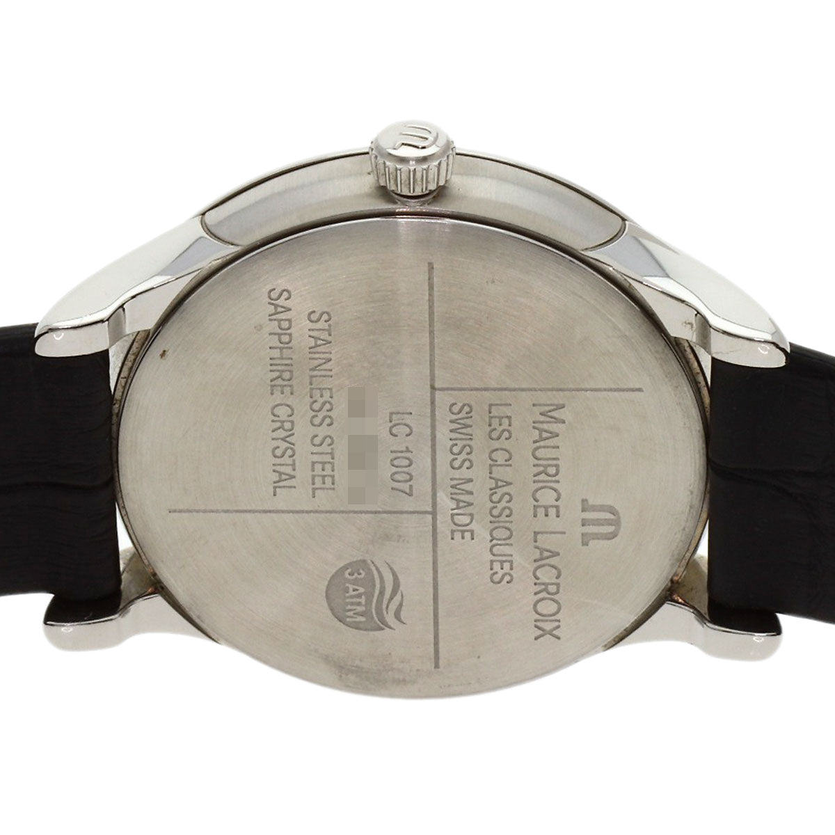 MAURICE LACROIX Les Classics Watches Stainless Steel/Leather mens