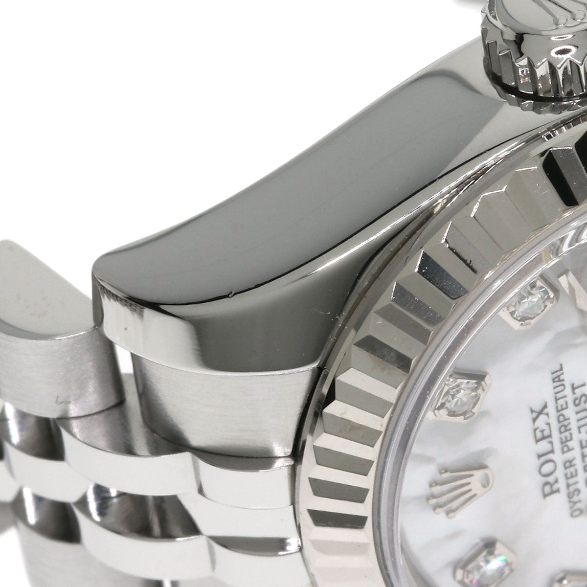 ROLEX DATEJUST 10P Diamond Watches 179174NG Stainless Steel/Stainless Steel Ladies