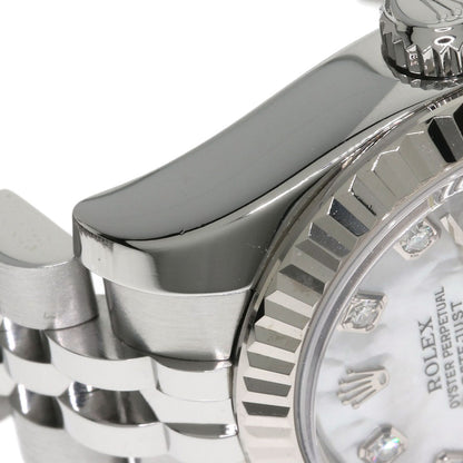 ROLEX DATEJUST 10P Diamond Watches 179174NG Stainless Steel/Stainless Steel Ladies