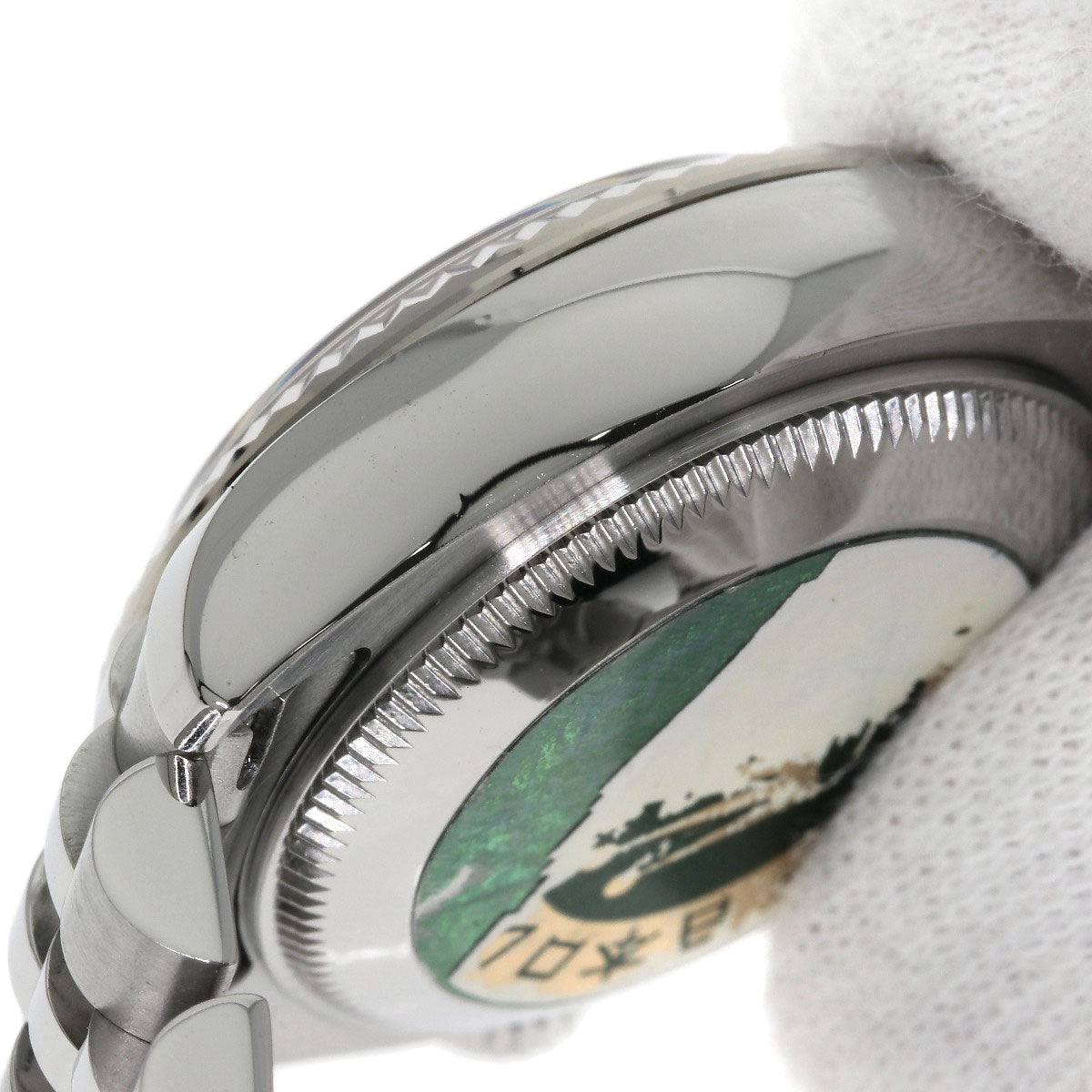 ROLEX DATEJUST 10P Diamond Watches 179174NG Stainless Steel/Stainless Steel Ladies