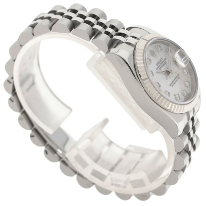 ROLEX DATEJUST 10P Diamond Watches 179174NG Stainless Steel/Stainless Steel Ladies