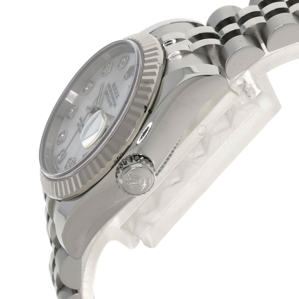 ROLEX DATEJUST 10P Diamond Watches 179174NG Stainless Steel/Stainless Steel Ladies