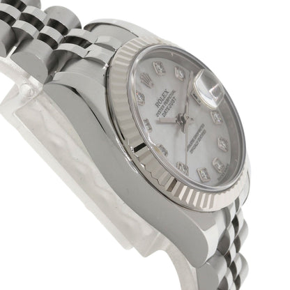 ROLEX DATEJUST 10P Diamond Watches 179174NG Stainless Steel/Stainless Steel Ladies
