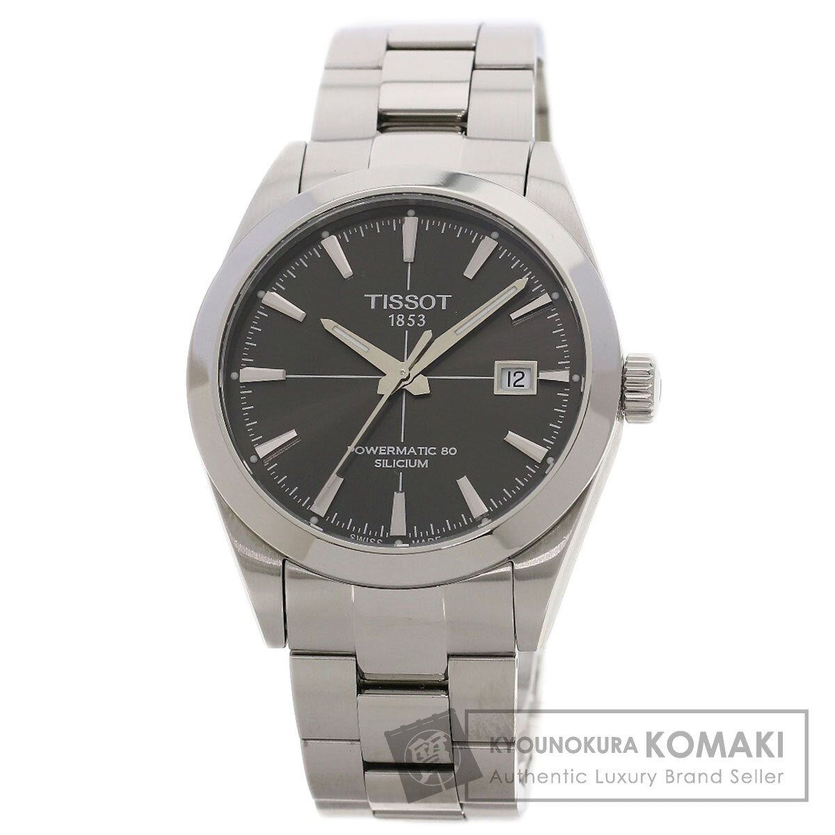 TISSOT Gentleman Powermatic 80 Watches T127407A Stainless Steel/Stainless Steel mens