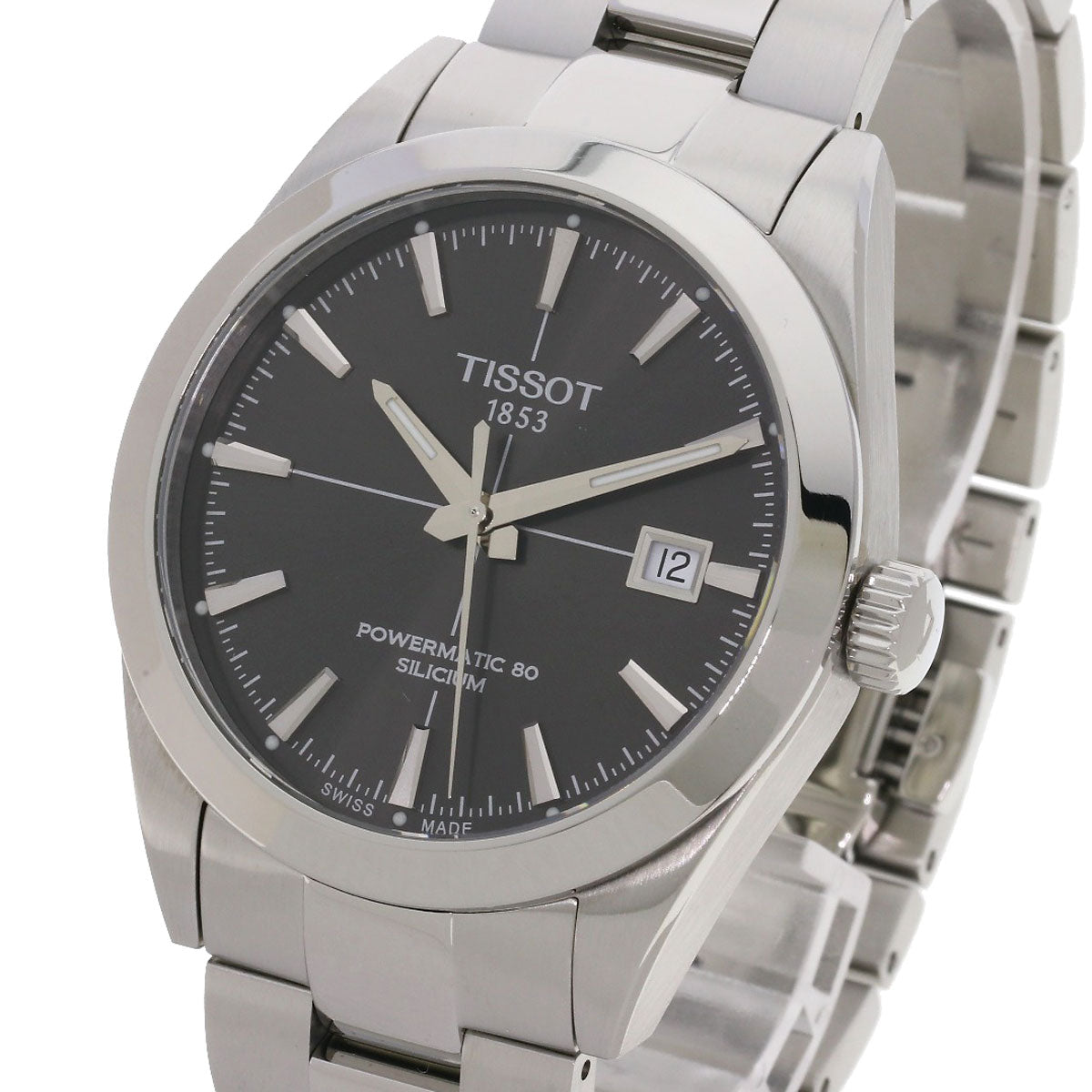 TISSOT Gentleman Powermatic 80 Watches T127407A Stainless Steel/Stainless Steel mens