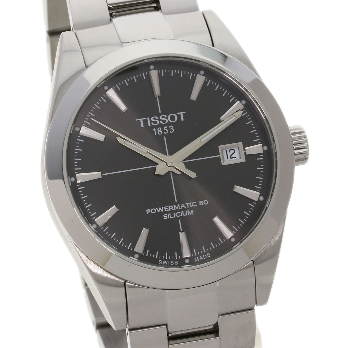 TISSOT Gentleman Powermatic 80 Watches T127407A Stainless Steel/Stainless Steel mens