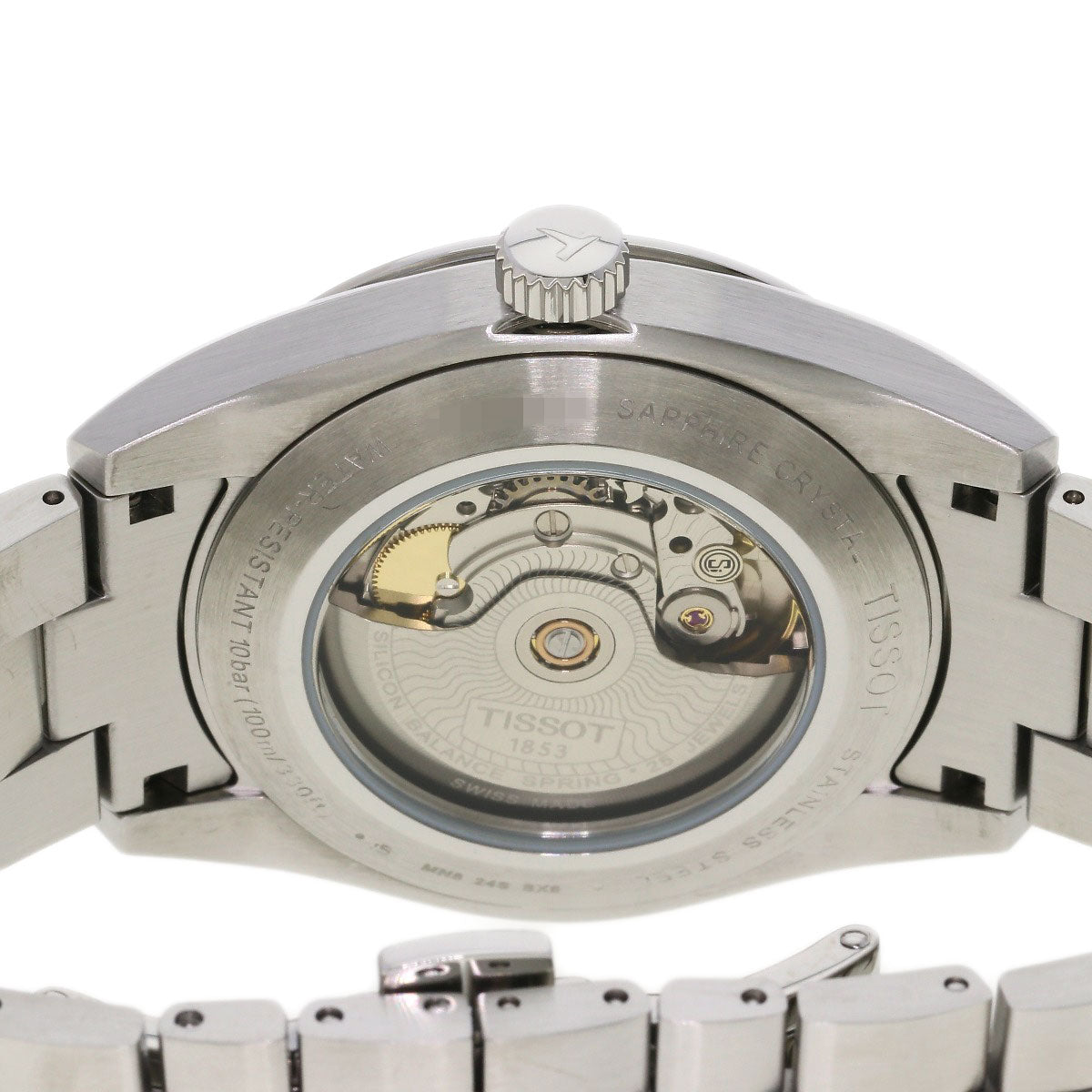 TISSOT Gentleman Powermatic 80 Watches T127407A Stainless Steel/Stainless Steel mens