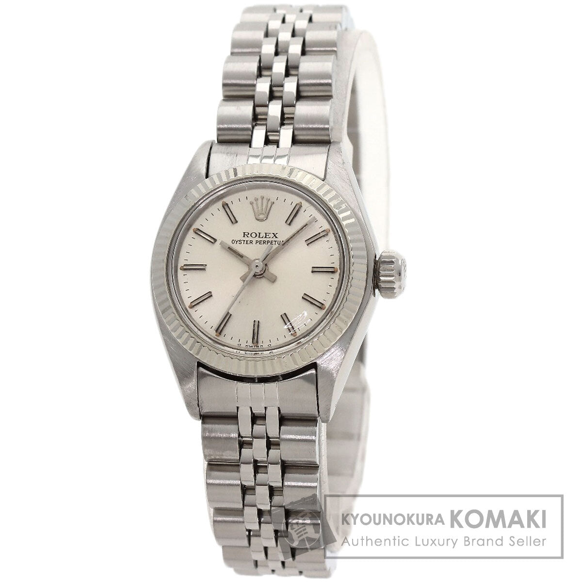 ROLEX Oyster Perpetual, 1972 Vintage Watches 6719 Stainless Steel/SSxK18WG Ladies