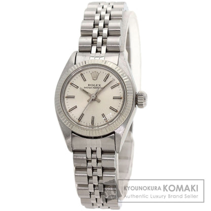 ROLEX Oyster Perpetual, 1972 Vintage Watches 6719 Stainless Steel/SSxK18WG Ladies