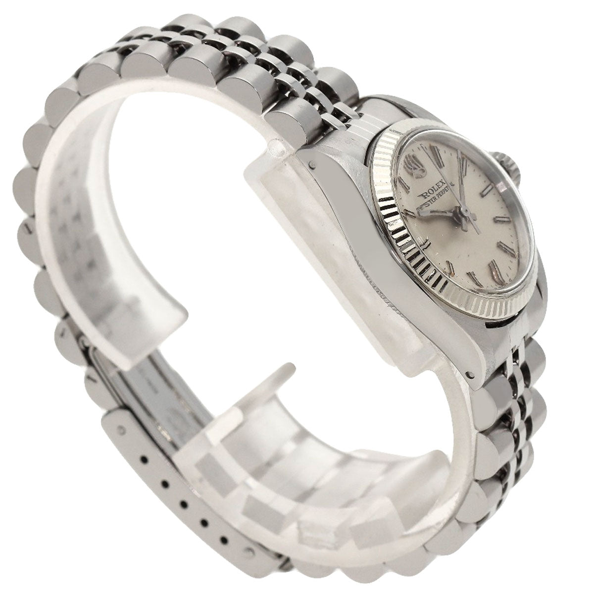 ROLEX Oyster Perpetual, 1972 Vintage Watches 6719 Stainless Steel/SSxK18WG Ladies