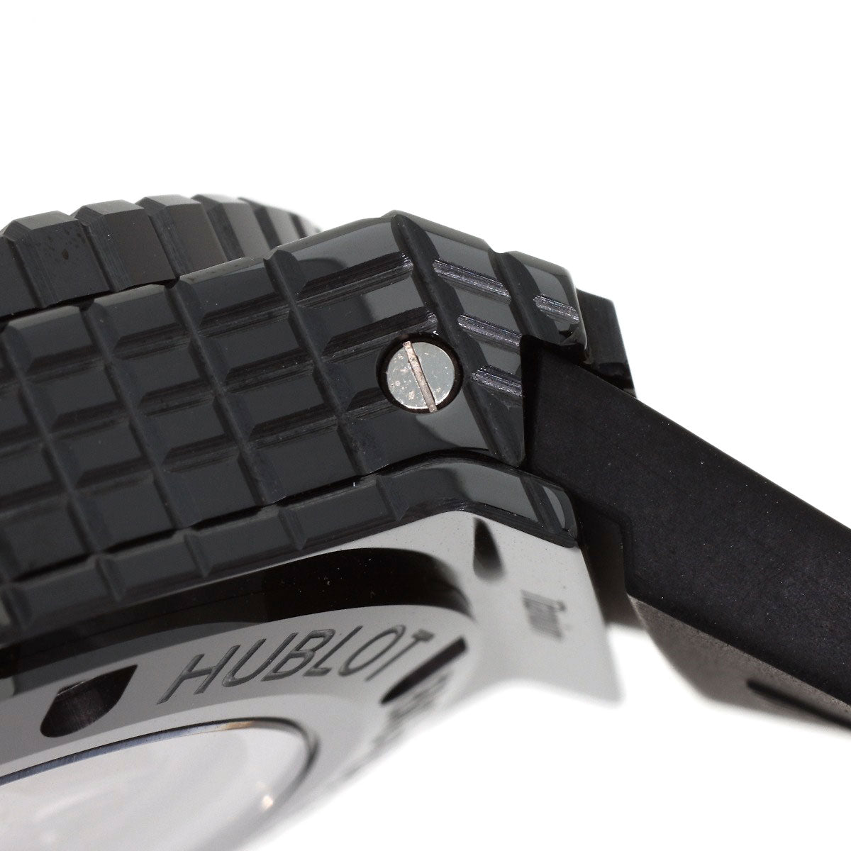 HUBLOT Big Bang Black Caviar Watches 346.CX.1800.RX Ceramic/Rubber mens
