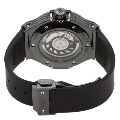 HUBLOT Big Bang Black Caviar Watches 346.CX.1800.RX Ceramic/Rubber mens