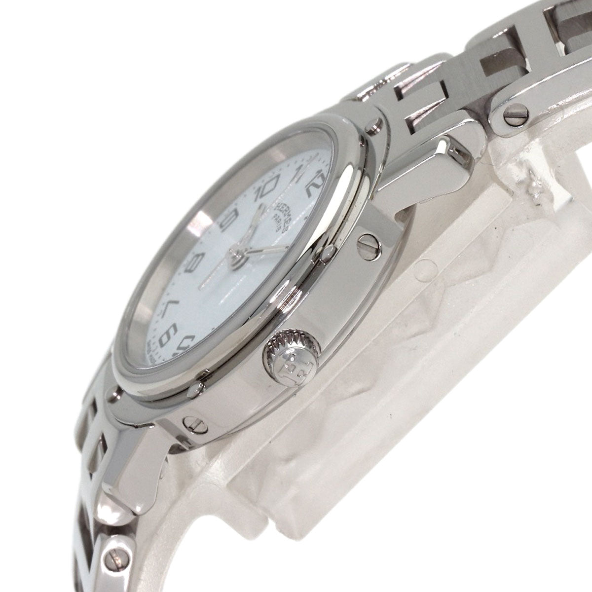 HERMES Clipper Watches CL4.210 Stainless Steel/Stainless Steel Ladies