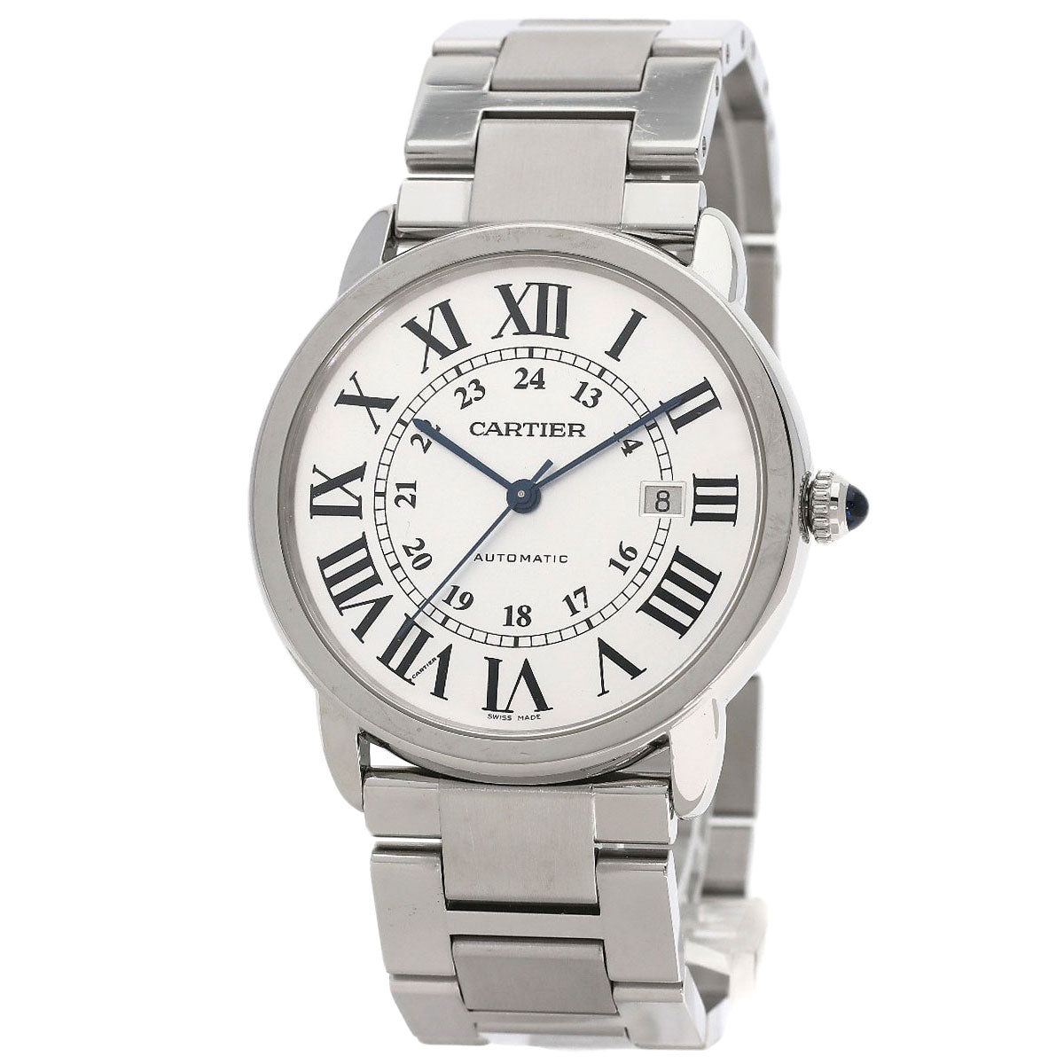 CARTIER Ronde Solo de Cartier XL Watches W6701011 Stainless Steel/Stainless Steel mens