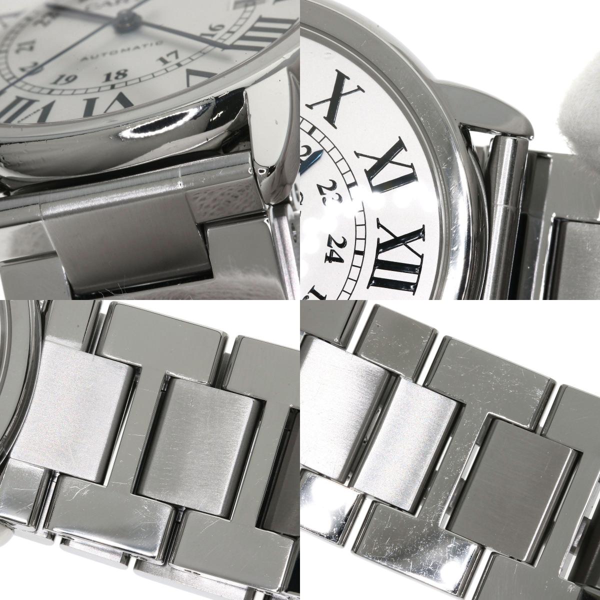 CARTIER Ronde Solo de Cartier XL Watches W6701011 Stainless Steel/Stainless Steel mens