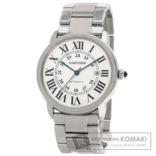 CARTIER Ronde Solo de Cartier XL Watches W6701011 Stainless Steel/Stainless Steel mens