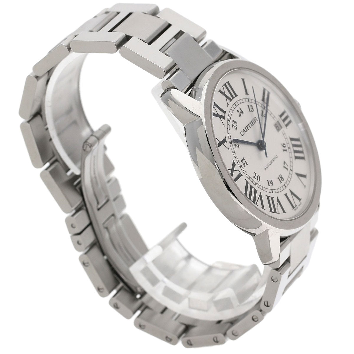 CARTIER Ronde Solo de Cartier XL Watches W6701011 Stainless Steel/Stainless Steel mens