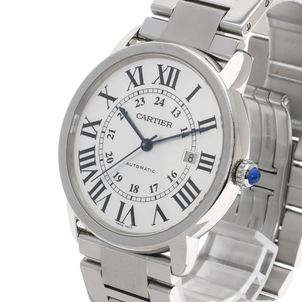 CARTIER Ronde Solo de Cartier XL Watches W6701011 Stainless Steel/Stainless Steel mens