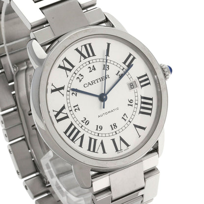 CARTIER Ronde Solo de Cartier XL Watches W6701011 Stainless Steel/Stainless Steel mens