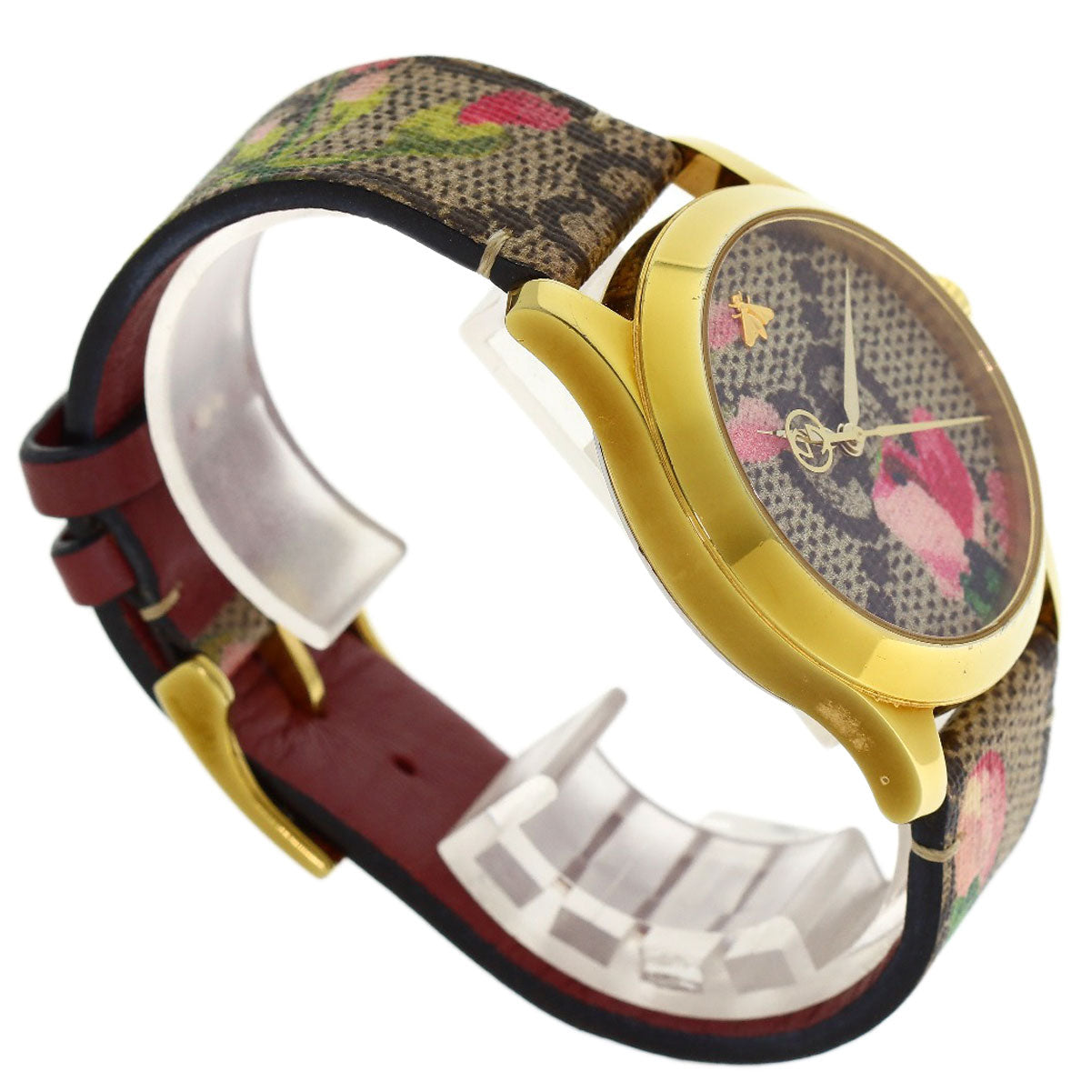 GUCCI G timeless Watches YA1264038 Stainless Steel/Leather Boys