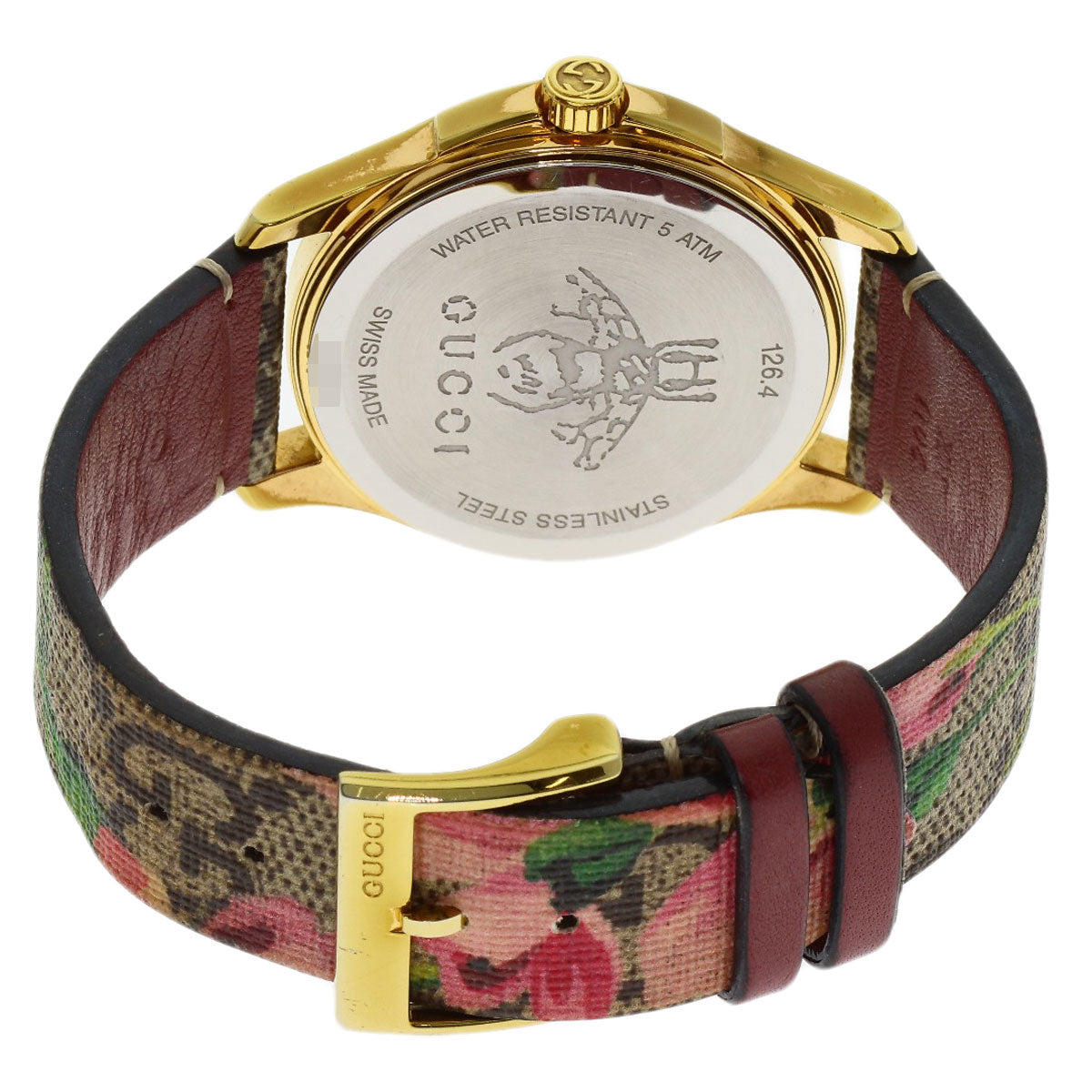 GUCCI G timeless Watches YA1264038 Stainless Steel/Leather Boys