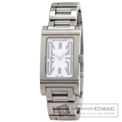 BVLGARI Rettangoro Watches RT39S Stainless Steel/Stainless Steel Ladies