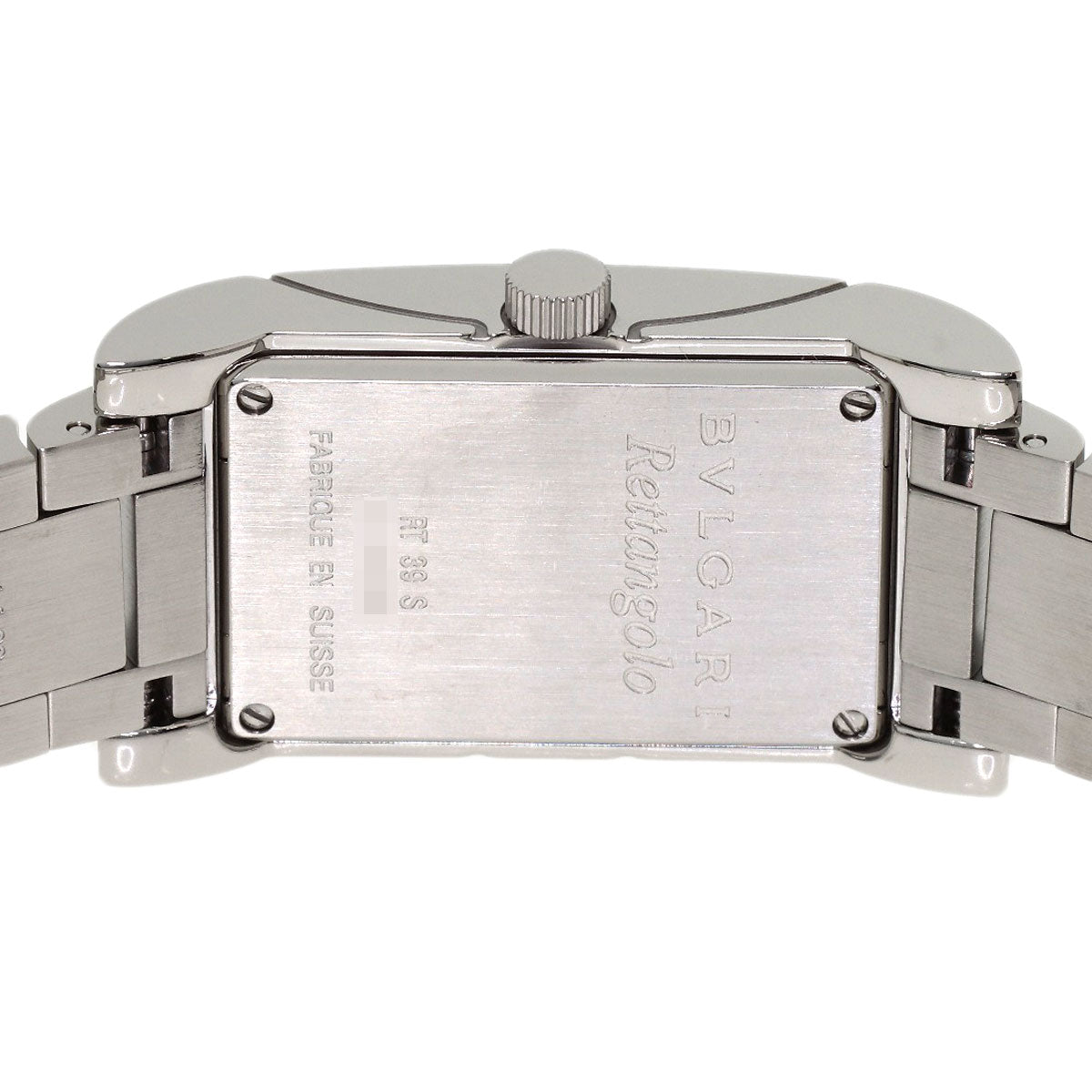 BVLGARI Rettangoro Watches RT39S Stainless Steel/Stainless Steel Ladies