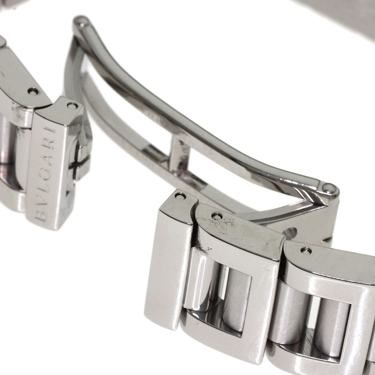 BVLGARI Rettangoro Watches RT39S Stainless Steel/Stainless Steel Ladies
