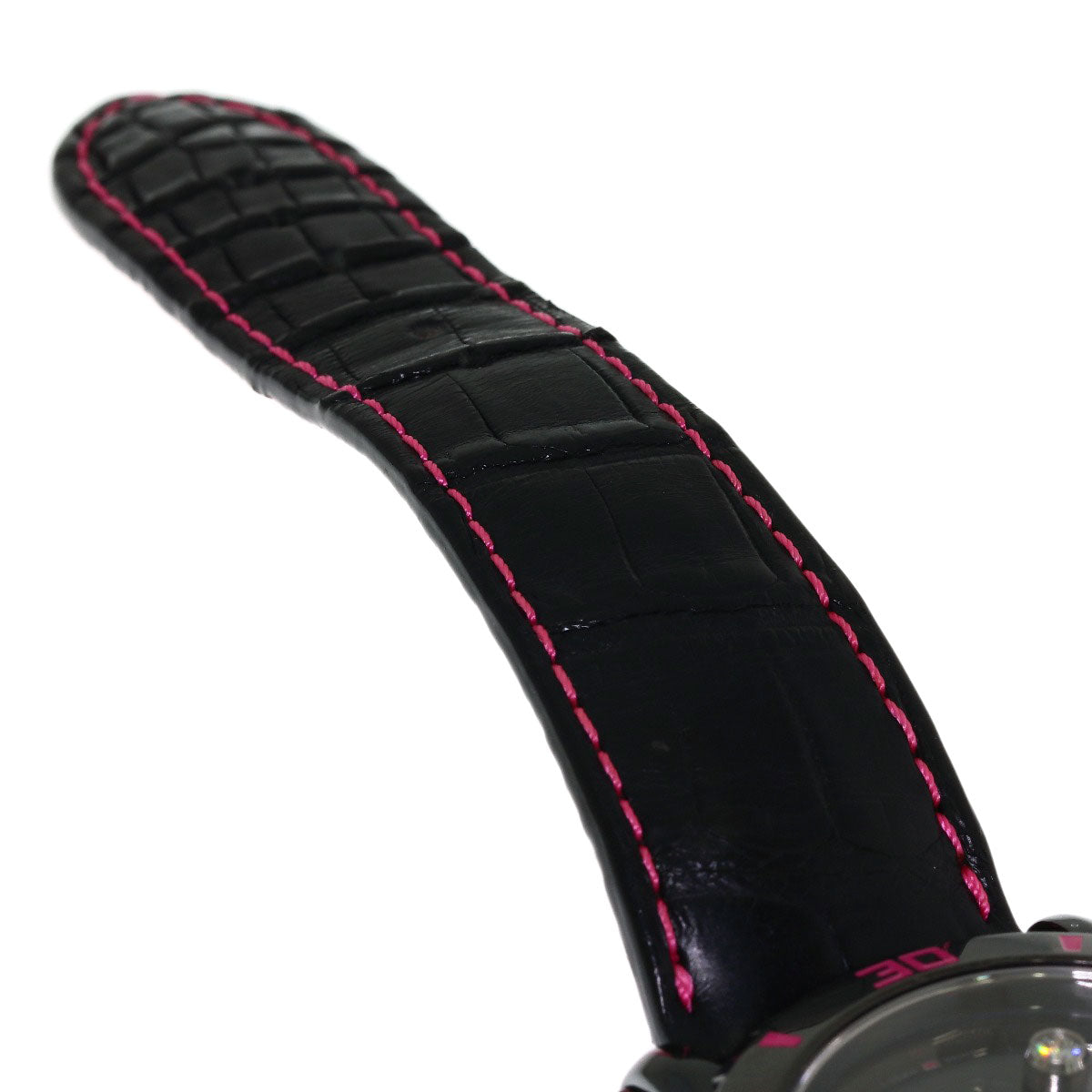 Chopard Happy Sports Mystery Pink Limited Edition of 100 pieces Diamond Watches 288515-9013 Ceramic/Leather mens