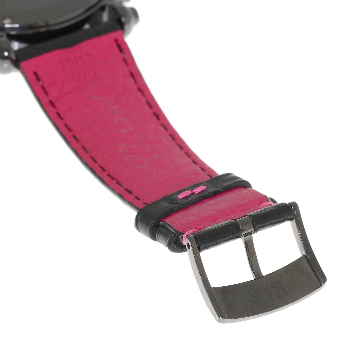 Chopard Happy Sports Mystery Pink Limited Edition of 100 pieces Diamond Watches 288515-9013 Ceramic/Leather mens